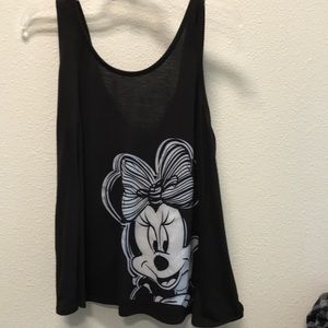 Mini mouse trapeze tank top